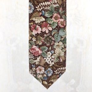 Vintage |  Floral Tie “Tango” Max Raab Collection